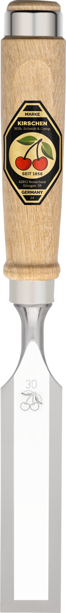Stechbeitel mit Weißbuchenheft - Ulmer-Form