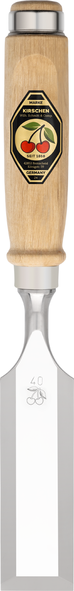 Stechbeitel mit Weißbuchenheft - Ulmer-Form