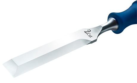 Stechbeitel 2CUT mit 2K-Heft - mit zwei Schneiden