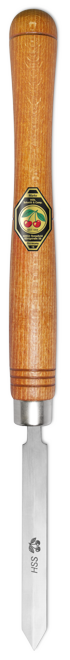HSS-Drechslerbeitel, Abstechstahl -  Diamantenform