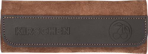 Ledertasche für Kerbschnitzmesser - 3 Fächer