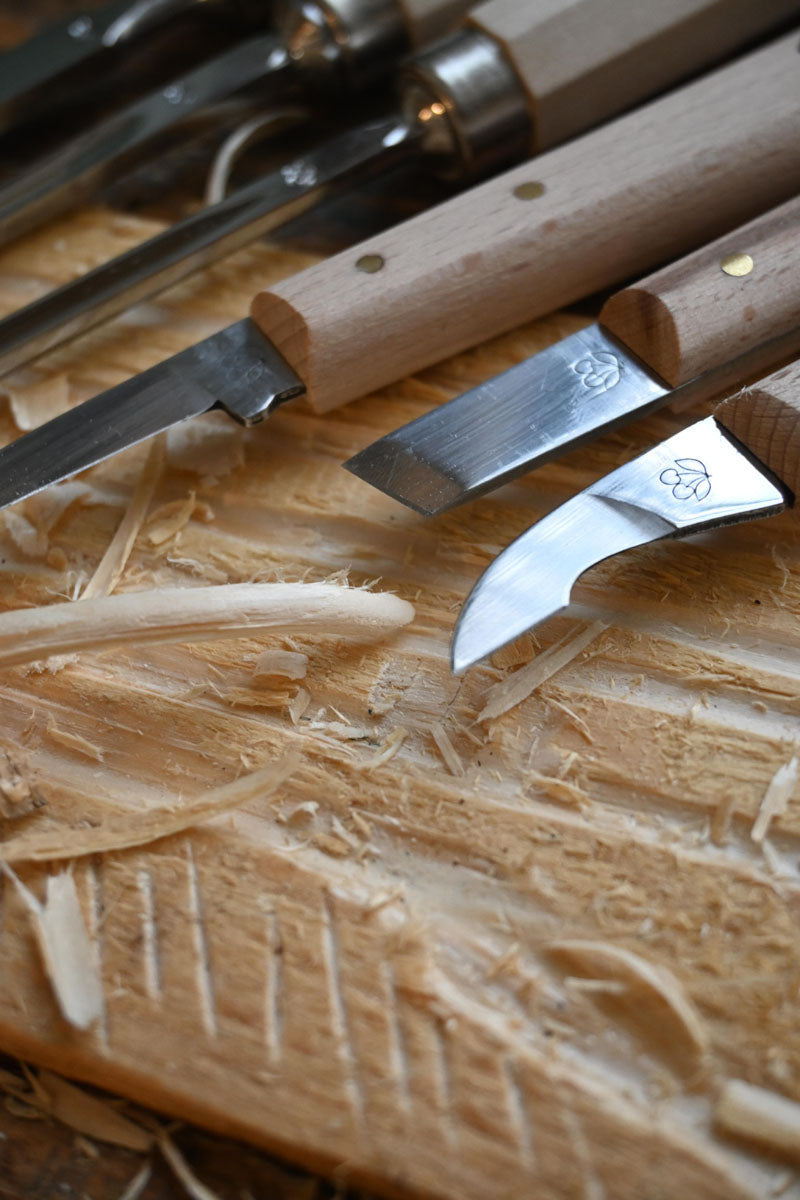 Schnitzwerkzeugsatz im Karton, 6-tlg