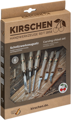 Schnitzwerkzeugsatz im Karton, 6-tlg