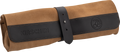 Veloursleder-Rolltasche NERO, leer - für Zimmermansbeitel, 4 Fächer