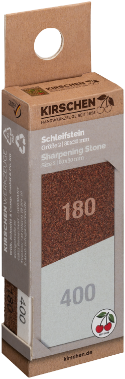 Schleifstein, Körnung 180/400 - Größe 2, 80x