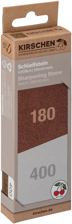 Schleifstein, Körnung 180/400 - Größe 6, 150x