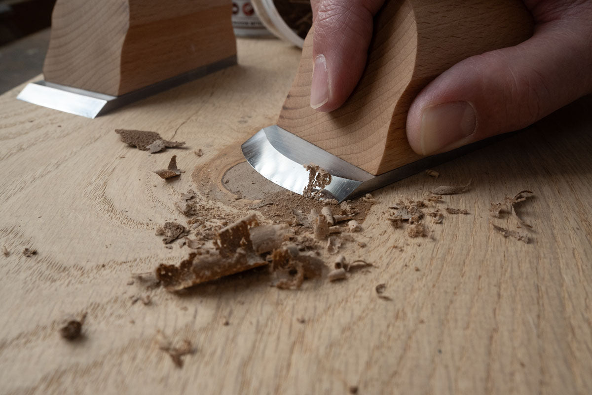 Handhobel 'Flatfix' - 95x50x4 | Runde Schneide