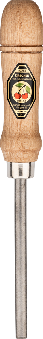 Ziehklingenstahl mit Rotbuchenheft, oval