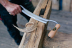 Zugmesser, 250 mm - gebogen