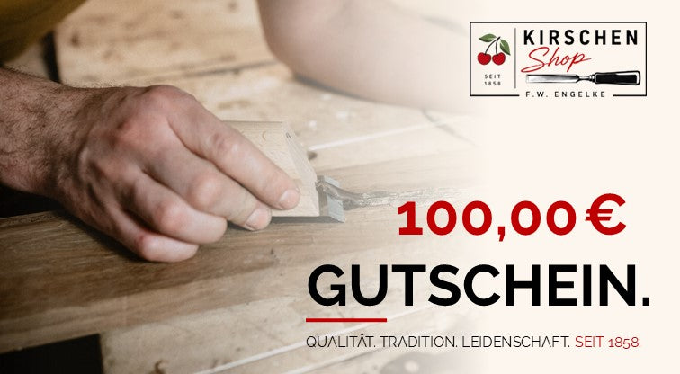 Gutschein KIRSCHEN-SHOP 100,00 EUR