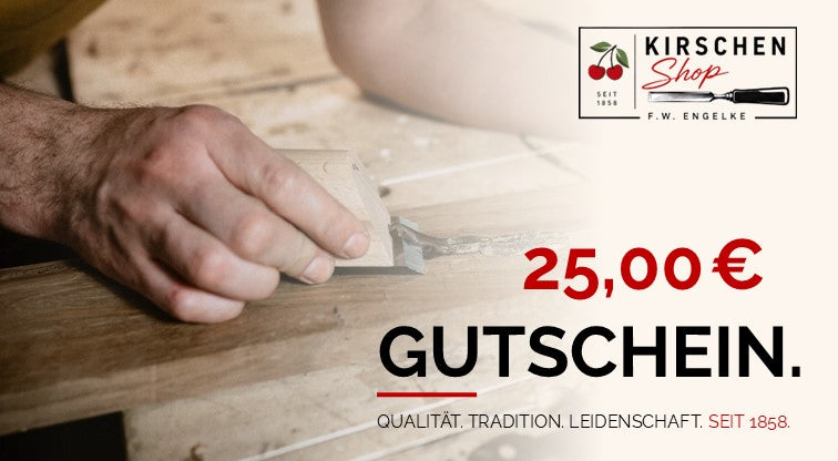 Gutschein KIRSCHEN-SHOP 25,00 EUR